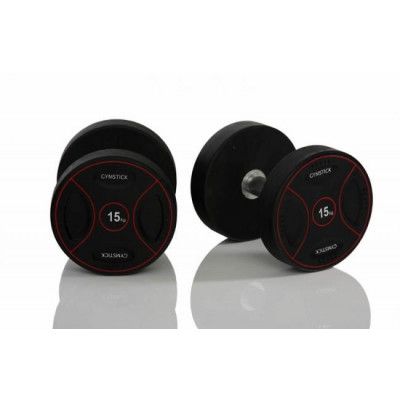 PRO PU Hantlar 50 kg (par), Gymstick