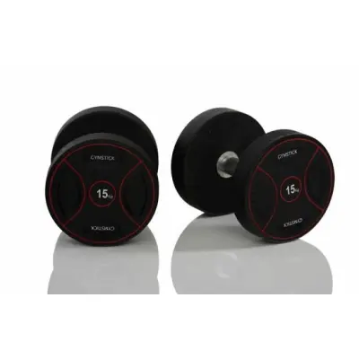 PRO PU Hantlar 50 kg (par), Gymstick