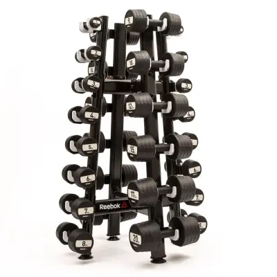 Reebok Delta Dumbbell Rack, Ställning hantlar