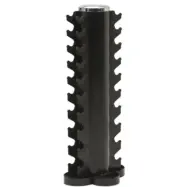 Master Fitness Hantelställ för kromhantlar (10 par) Stål Svart