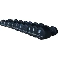 Titan LIFE PRO Dumbbell Aerobic Rubber Styckvis, Hantlar Gummi