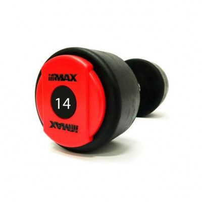 Titan LIFE Pro Hantel Rubber&Steel Bar, Hantlar Gummi