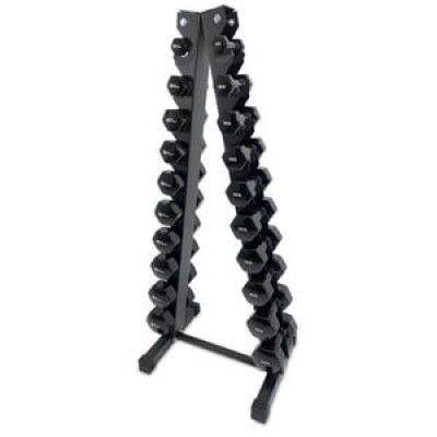 Vinylhantelset Black& Hantelställ, 10-par: 1 - 10 kg, JTC Power