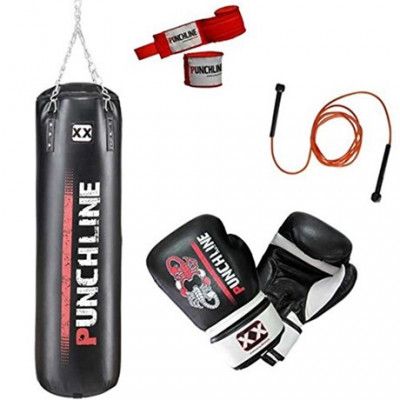 Boxningspaket PUNCHLINE 12oz/120cm/30kg