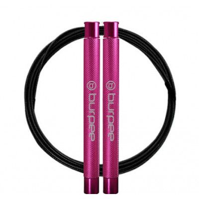 Burpee Speed Elite 3.0, Pink - Coated Black Wire