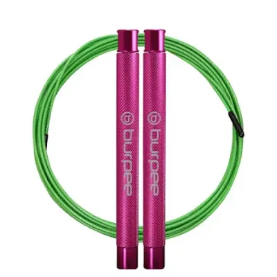 Burpee Speed Elite 3.0, Pink - Coated Green Wire