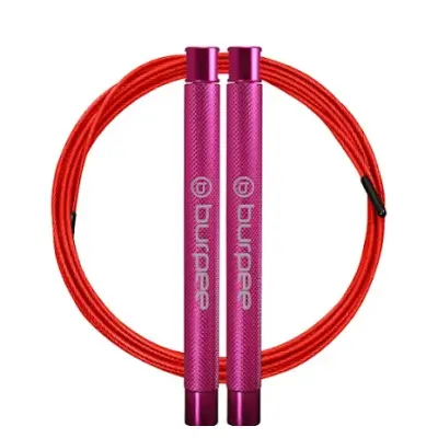Burpee Speed Elite 3.0, Pink - Coated Red Wire