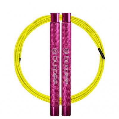 Burpee Speed Elite 3.0, Pink - Coated Yellow Wire