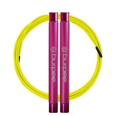 Burpee Speed Elite 3.0, Pink - Coated Yellow Wire