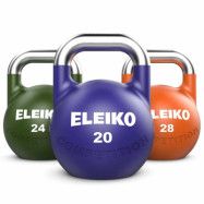 Eleiko Competition Kettlebell Set 20-24-28 kg, Viktset