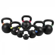 Gorilla Sports Kettlebell Olympia-paket - 144kg, Paket Kettlebell