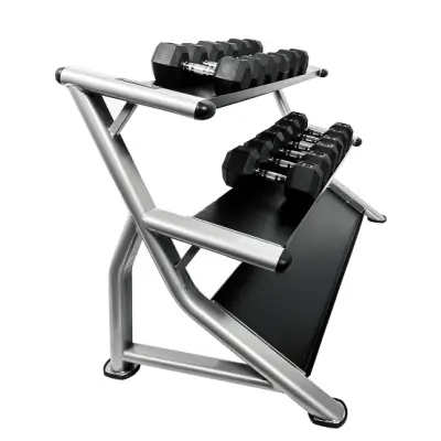 Recoil Viktställ Hexagonhantlar/Kettlebells Stål Silver/Svart - Utförsäljning