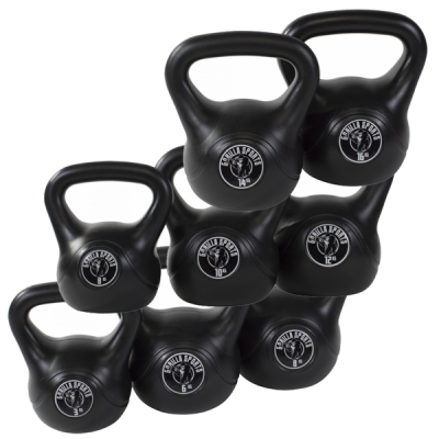 Kettlebellpaket GS Svart 17-30kg