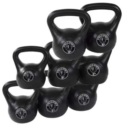 Kettlebellpaket GS Svart 17-30kg