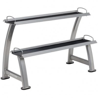 Master Fitness Kettlebellrack Silver, Förvaring kettlebells