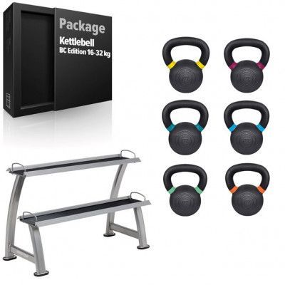 Paket Kettlebell BC Edition Järn 16-32 kg