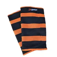 Gasp Power Knee Sleeve, Black/Flame