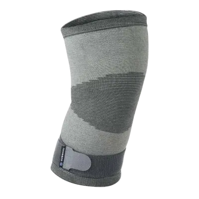 QD Knitted Knee Sleeve - Grey / M