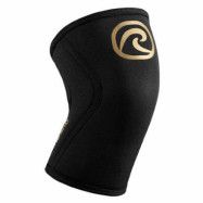 Rehband RX Knee Sleeve 5mm, Black/Gold - Small