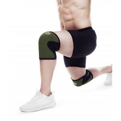 RX Knee 5mm Grön/Svart
