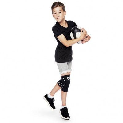 Rehband RX Knee Support Junior, Black, L, Knästöd