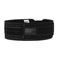 4 Inch Lyftarbälte Nylon Svart