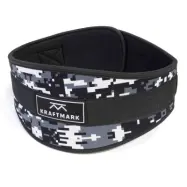 Kraftmark Träningsbälte Grå/Svart Camo, Träningsbälte