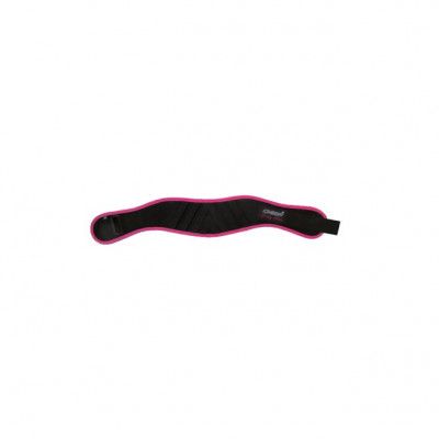 Gymstick Lady Nylon Performer Belt Black/Pink, Träningsbälte