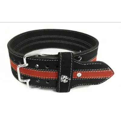 Sportheavy kraftigt lyftarbälte med snabblås