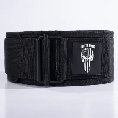 Träningsbälte Svart Vit