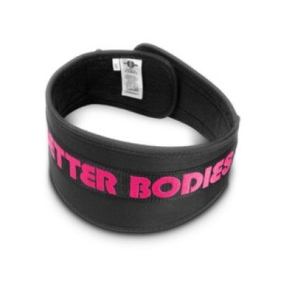 Womens Gym Belt, black/pink, xsmall