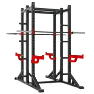 Master Fitness Rack Dubbelt XT16 Svart/Röd