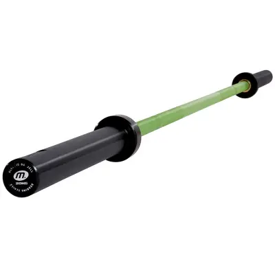 Master Fitness Int Bar - Cerakote Green, Skivstång