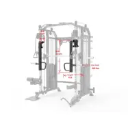 Master Fitness Jammerarms till X16/X18/X19/X22 Svart