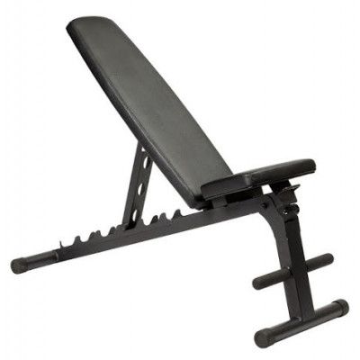 Master Fitness Black Bench LX Fold