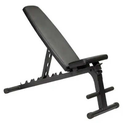 Master Fitness Black Bench LX Fold