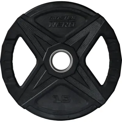 Master Fitness NERO RUBBER PLATE15KG