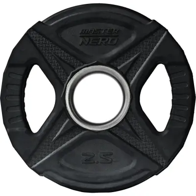 Master Fitness NERO RUBBER PLATE2,5KG