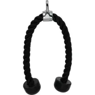 Master Fitness Nero Triceps Rope Short, Draghandtag