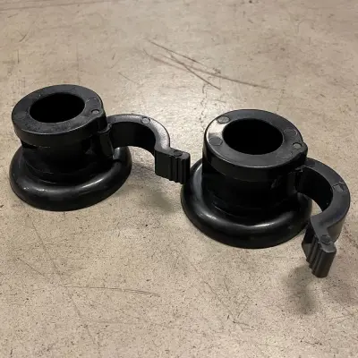 Master Fitness Snabblås ABS 25 mm Svart Modell (2 st), Viktlås