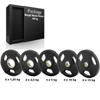 Master Fitness Viktpaket Master Deluxe 100 kg