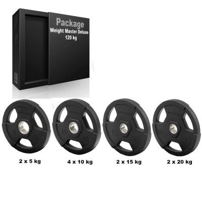 Master Fitness Viktpaket Master Deluxe 120 kg