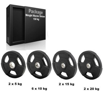 Master Fitness Viktpaket Master Deluxe 150 kg