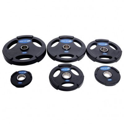 Master Fitness Gummiklädd Skiva Deluxe, Viktskivor gummerade