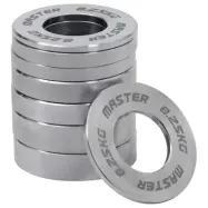 Master Fitness Viktskivor Viktpaket 50mm Mini Järn Grå