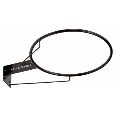 Master Fitness Pilatesbollhållare Väggmonterad Stål Svart