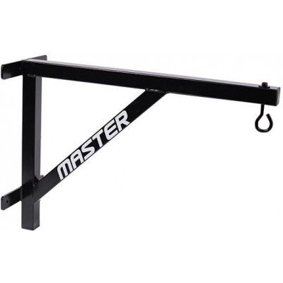 Master Fitness Boxningssäck Vägghållare Pro Stål Svart