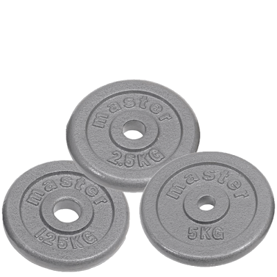 Viktskiva 25 mm 0,5–10 kg