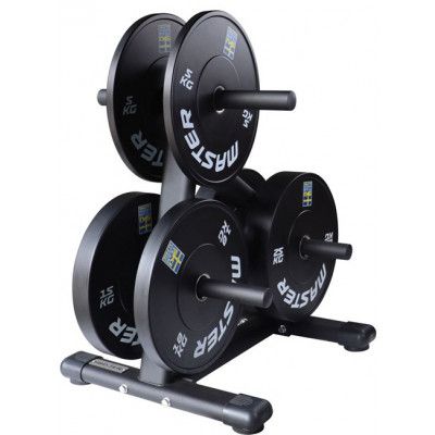 Master Fitness viktställ 50mm (gold) stål svart