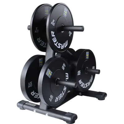 Master Fitness viktställ 50mm (gold) stål svart